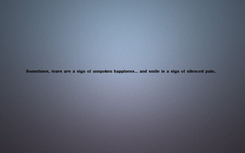 tears and smile quote