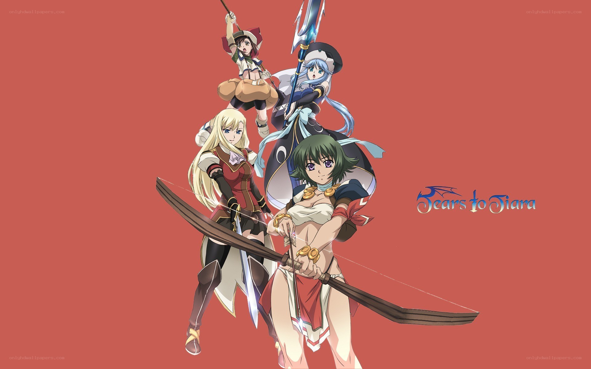 Tears to Tiara anime characters