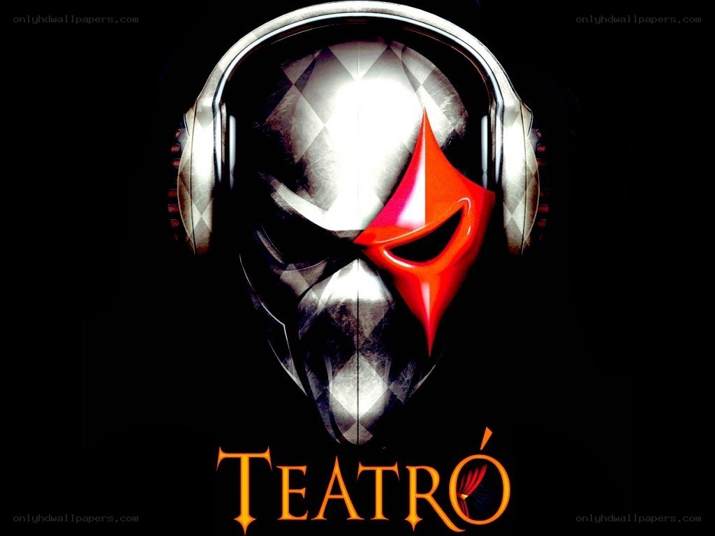 Teatro logo with mask