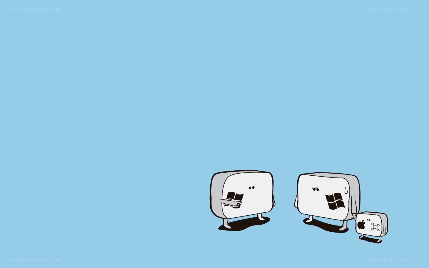 tech family cartoon
