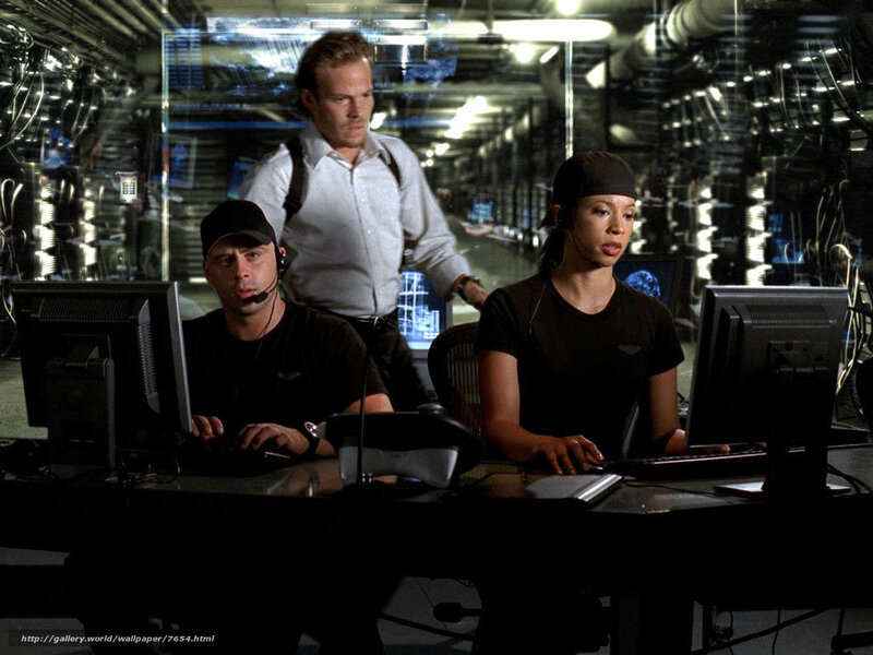 Tech team in control room
