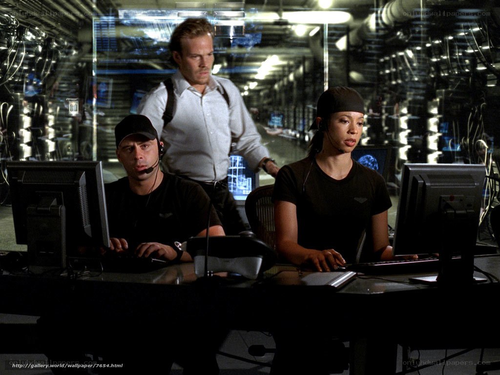 Tech team in control room