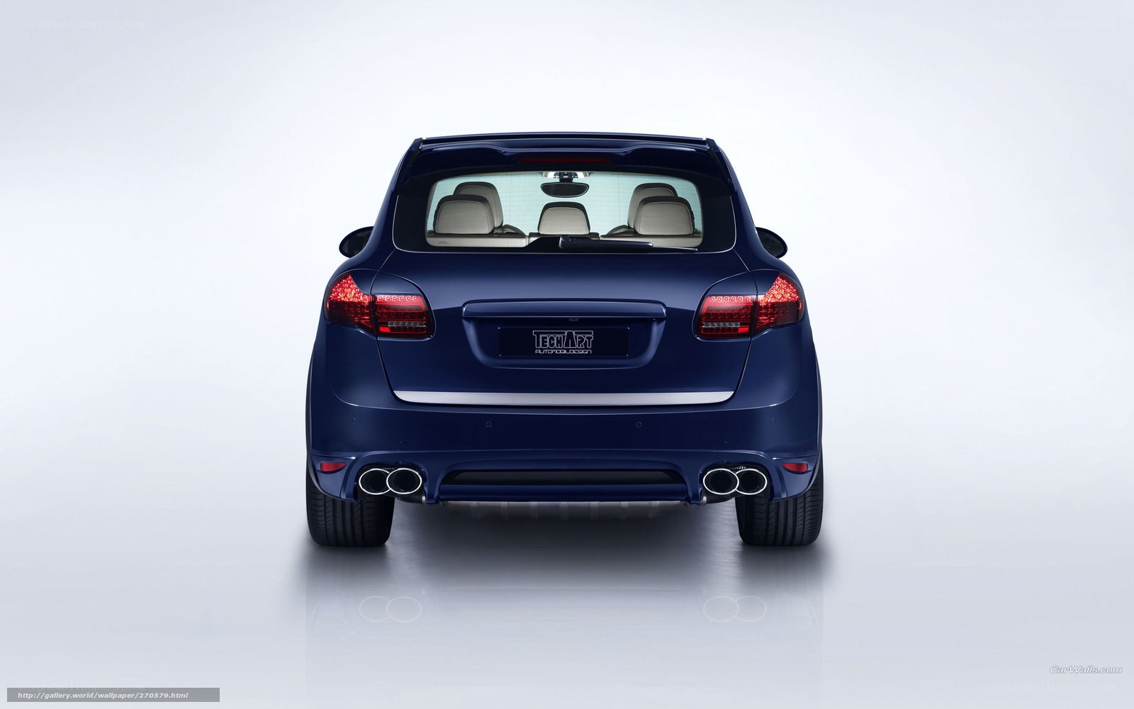 TechArt Porsche Cayenne rear view