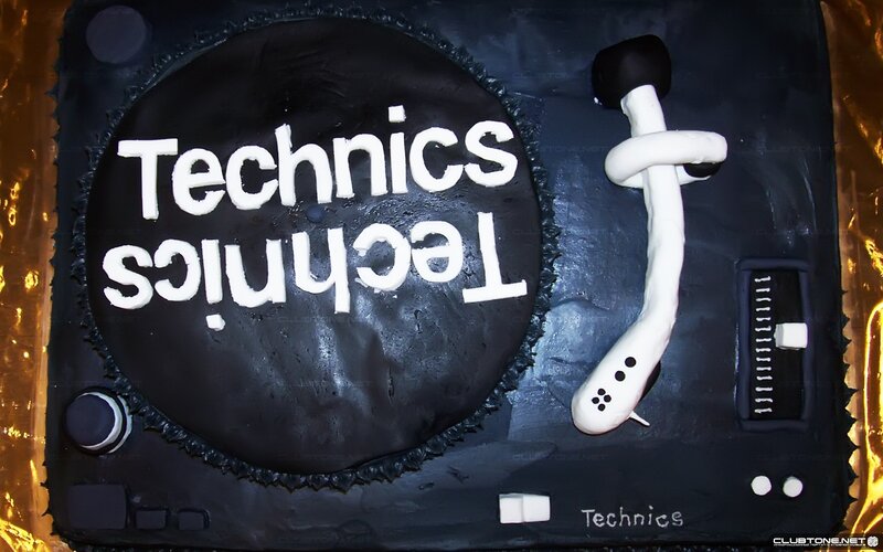 technics turntable cake