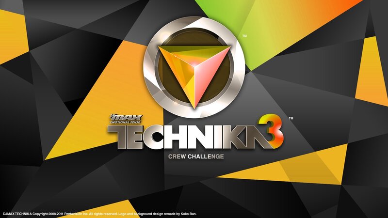 Technika 3 Logo — Black, Dynamic