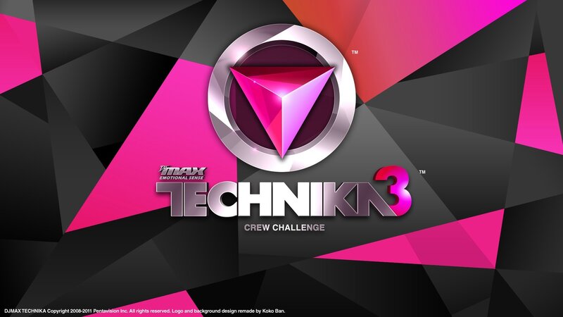 Technika 3 Logo — Black