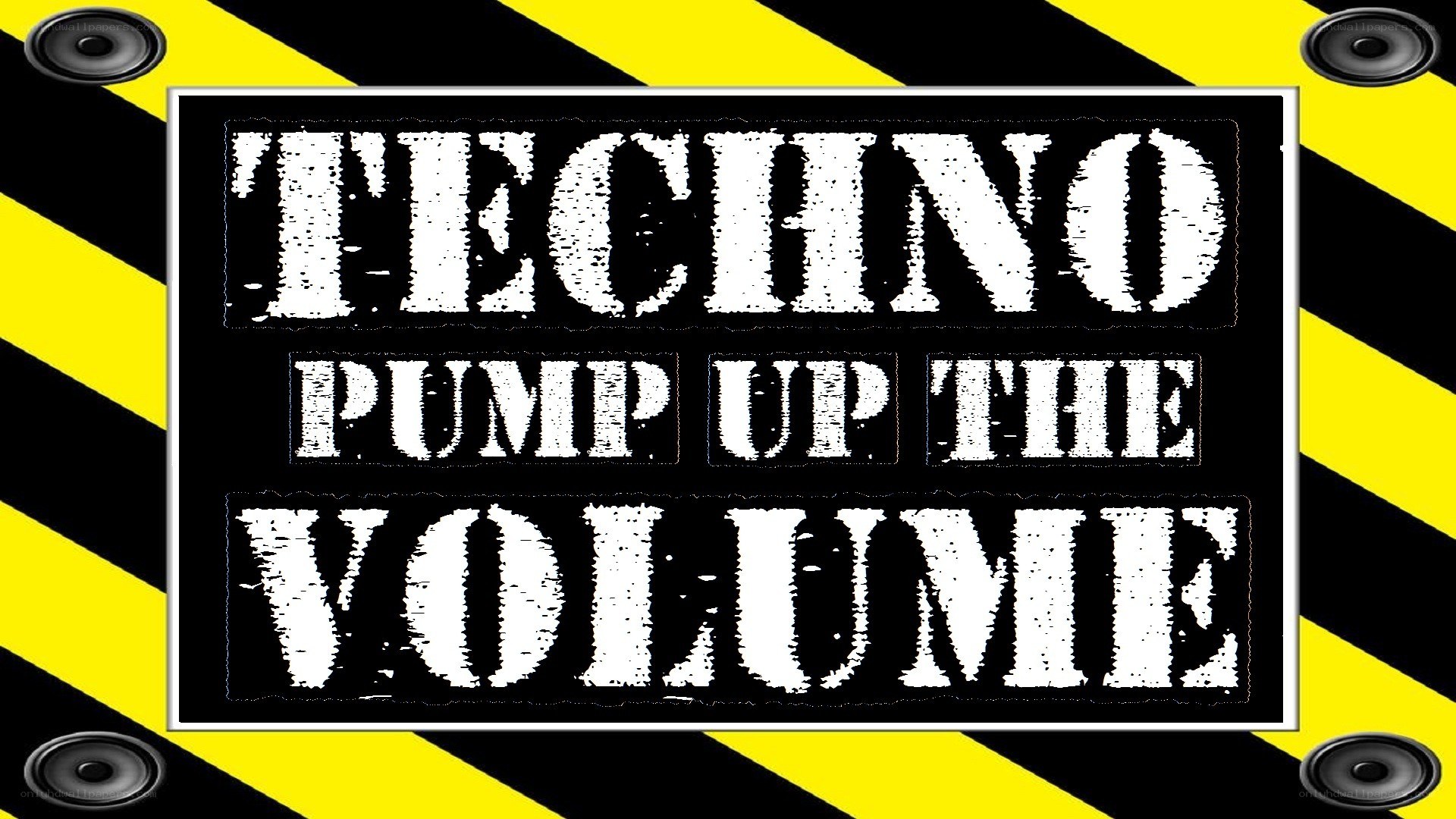 Techno music volume promotion