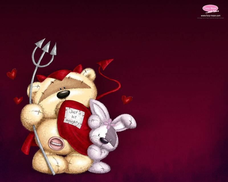 Teddy Bear and Bunny