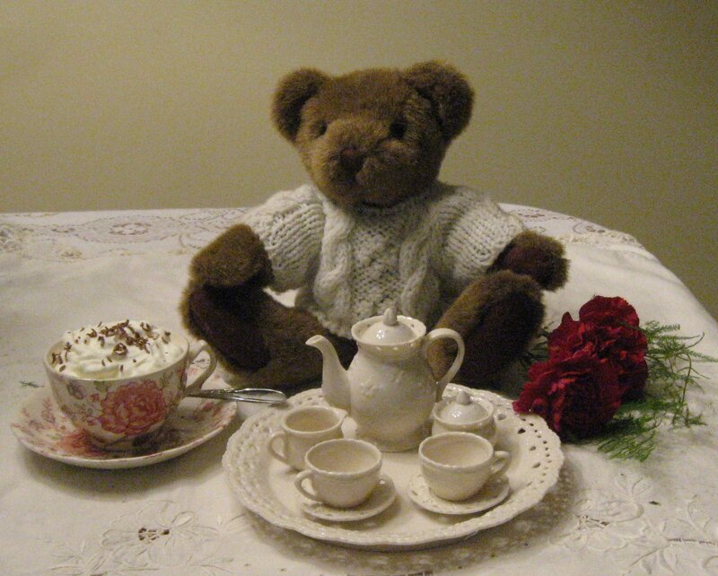 Teddy Bear at Tea Party