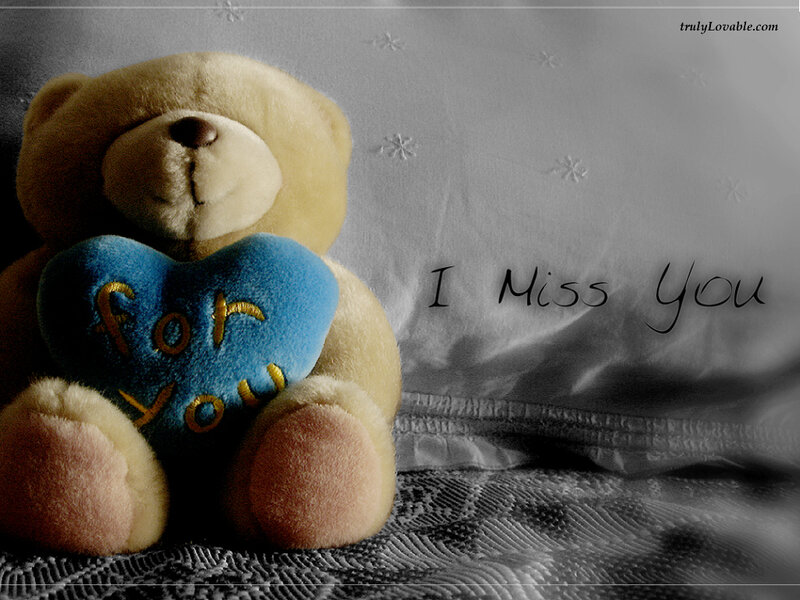 Teddy Bear Holding Heart — Brown, Sentimental, Photograph, Pillow, Text, Blue