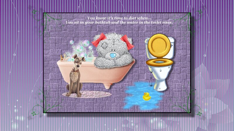 Teddy Bear in Bathtub