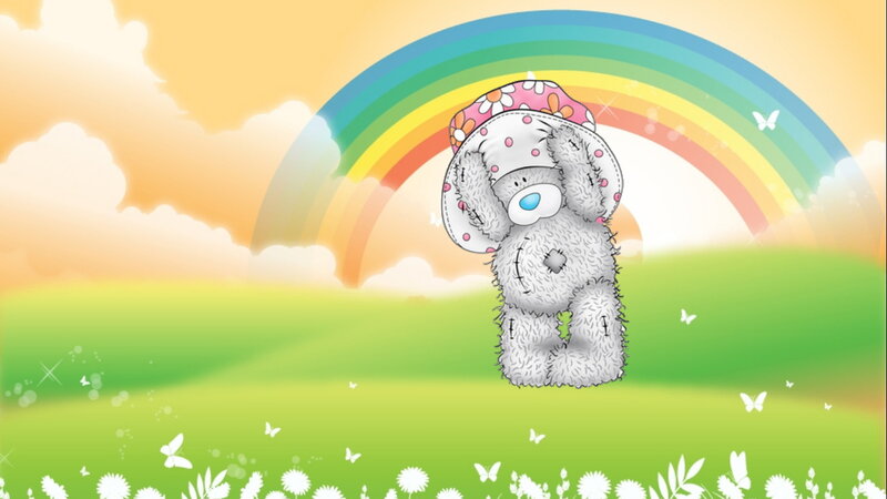 Teddy Bear in Field