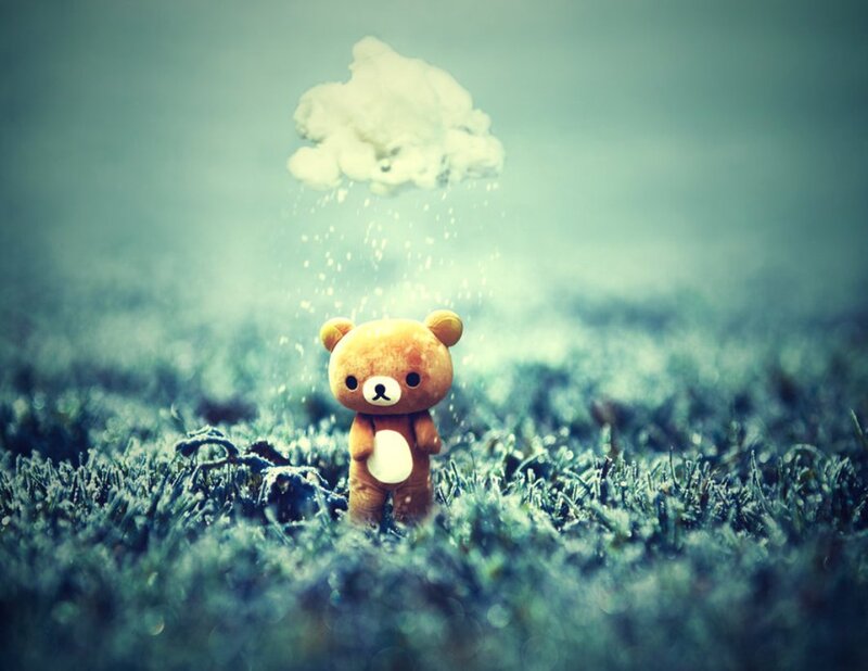 Teddy Bear in Frost
