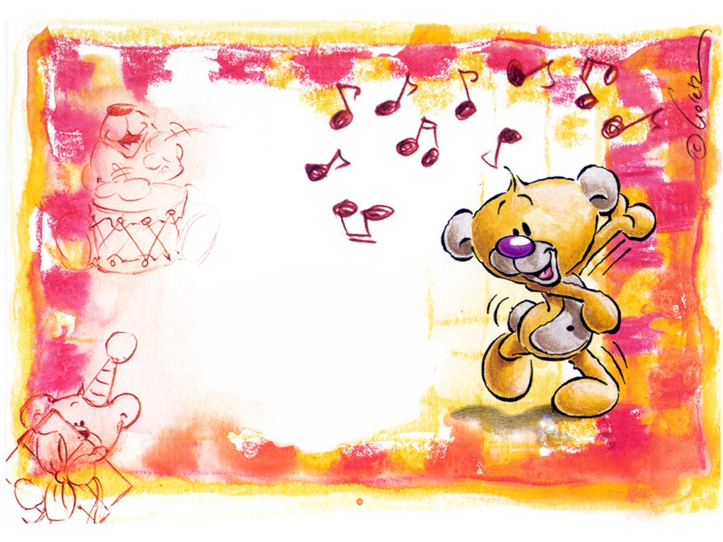 Teddy bear musical celebration