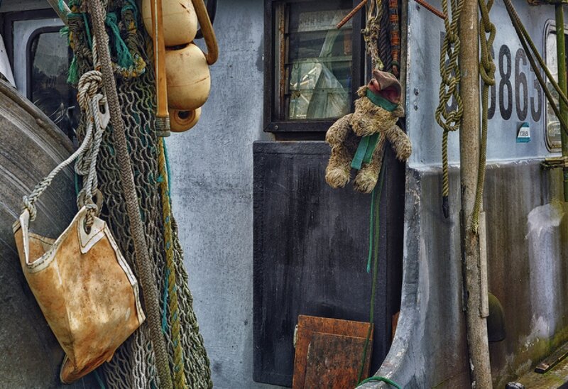 Teddy Bear on Boat