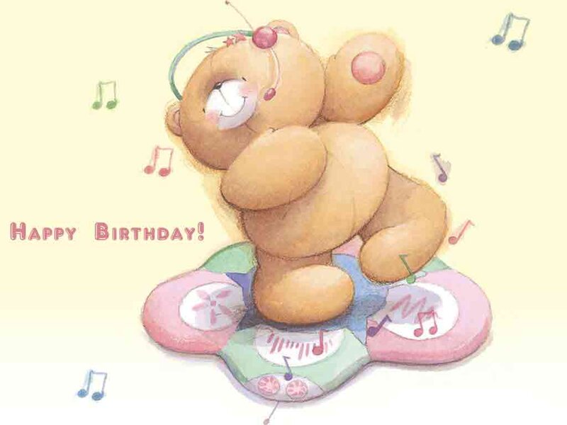 Teddy Bear on Musical Mat