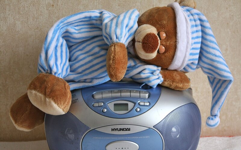 Teddy Bear on Stereo