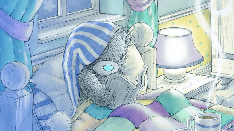 Teddy Bear Reading Book