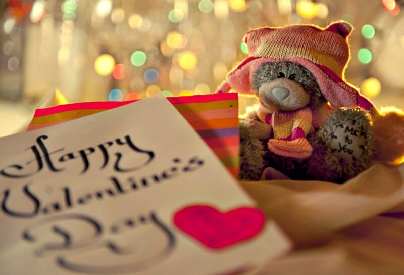 Teddy Bear with Card