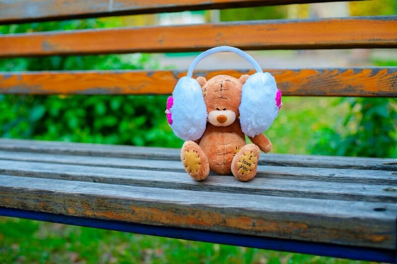 Teddy Bear with Earmuffs