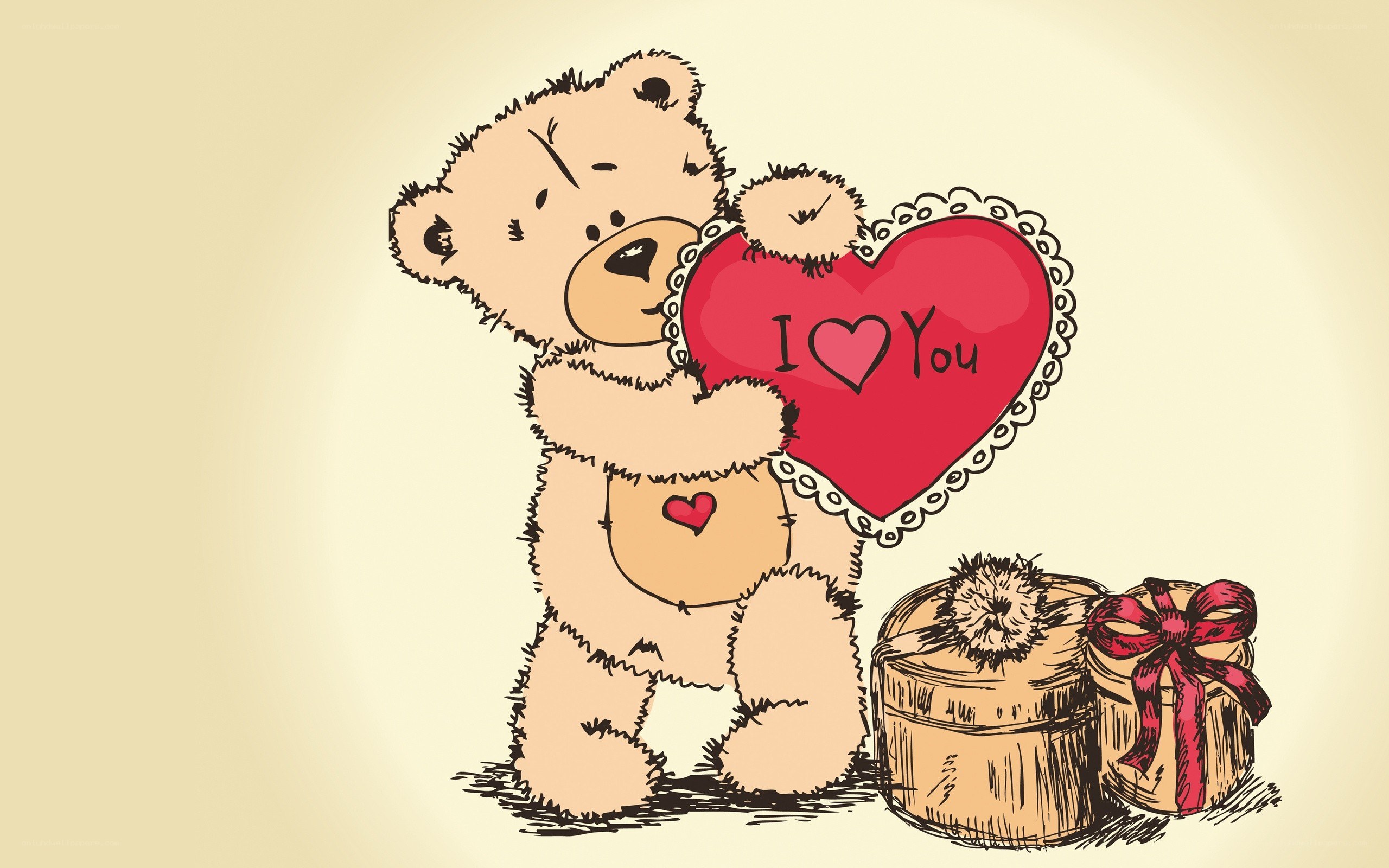 teddy bear with heart