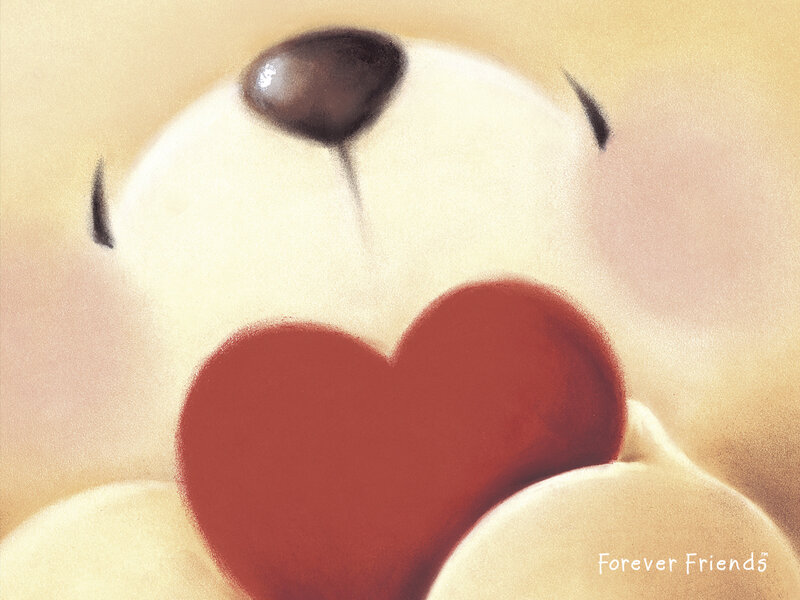 Teddy bear with heart
