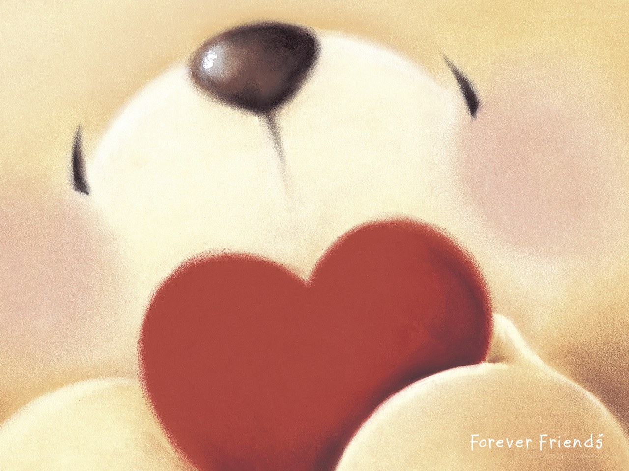 Teddy bear with heart