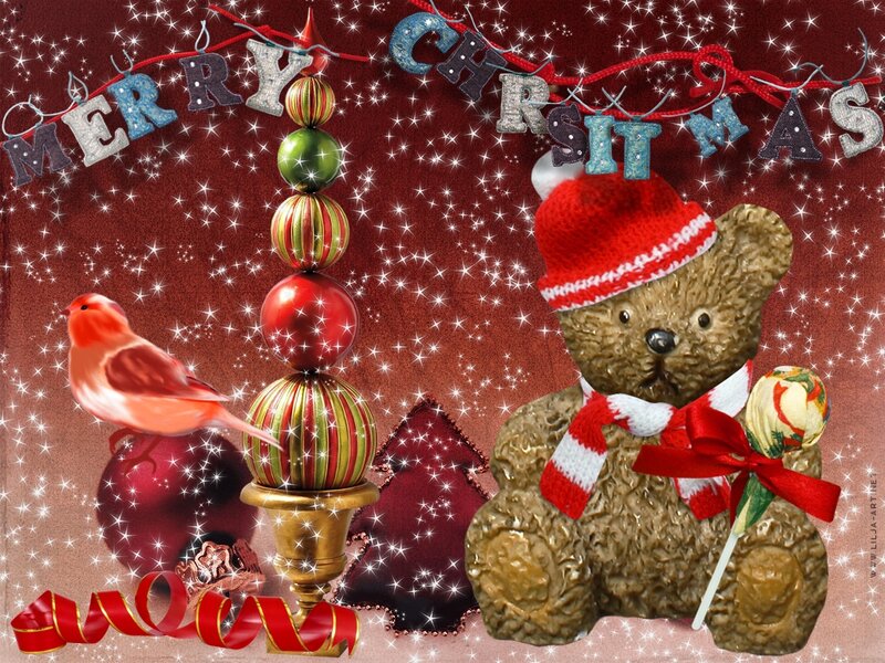 Teddy Bear with Lollipop