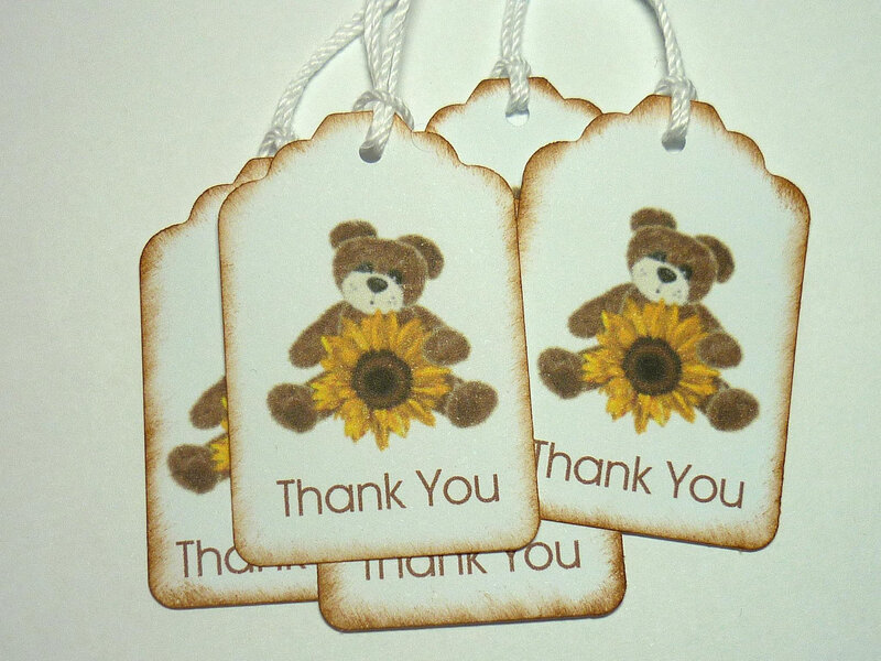 Teddy Bear with Sunflower