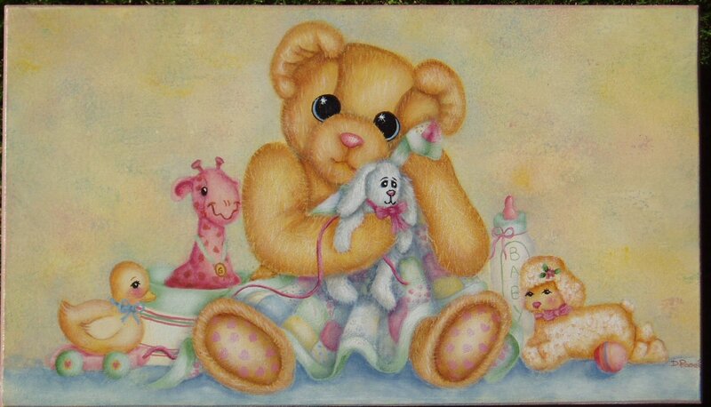 Teddy Bear with Toys