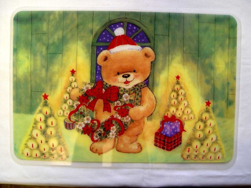 Teddy Bear with Wreath