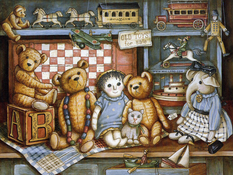 Teddy Bears and Toys