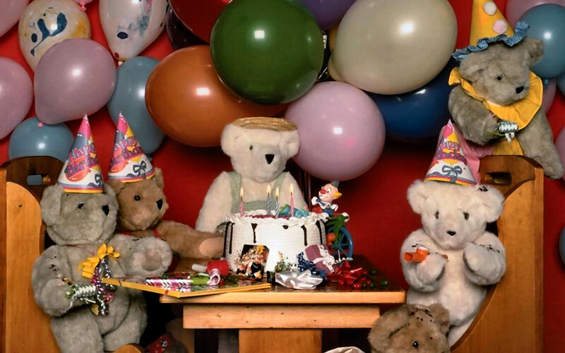Teddy Bears at Birthday Party