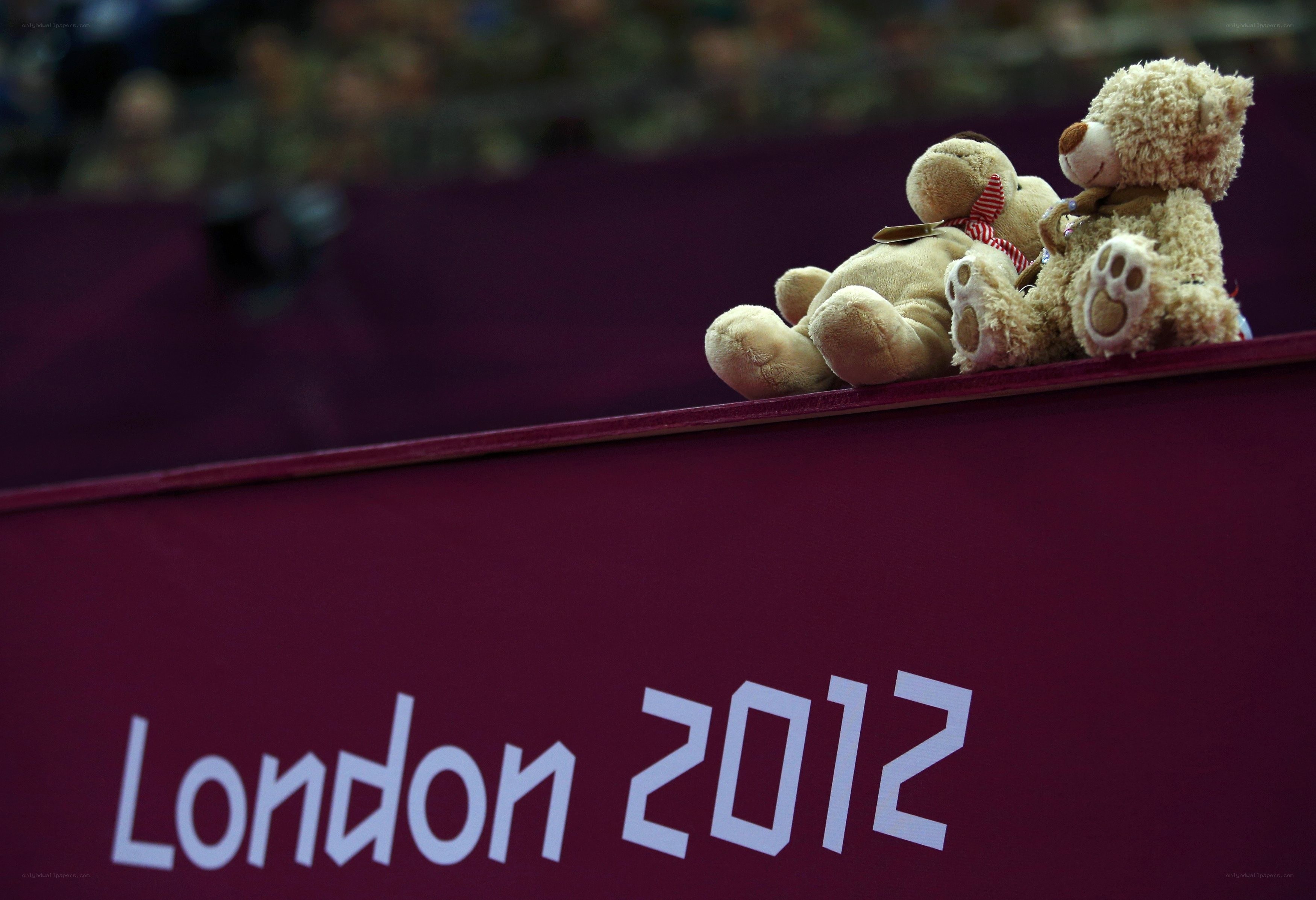 Teddy bears at London 2012