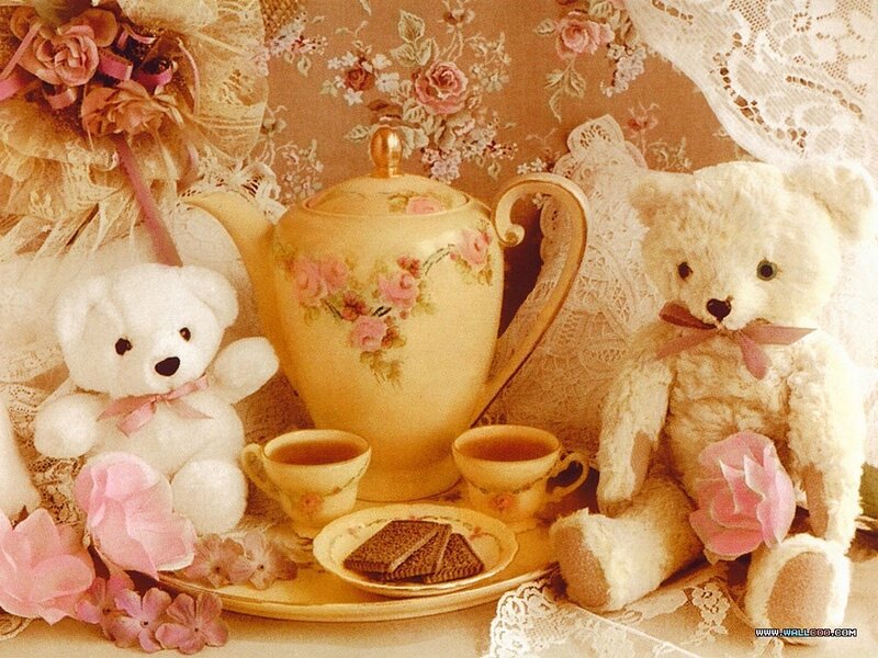 Teddy Bears at Tea Party