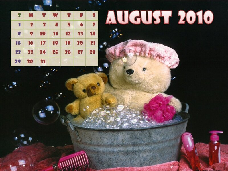 Teddy Bears in Bathtub