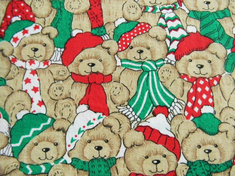 Teddy Bears in Holiday Gear