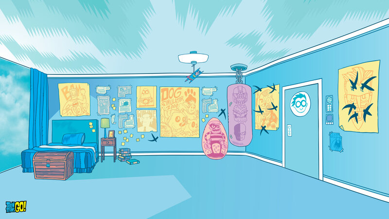 Teen Bedroom Interior