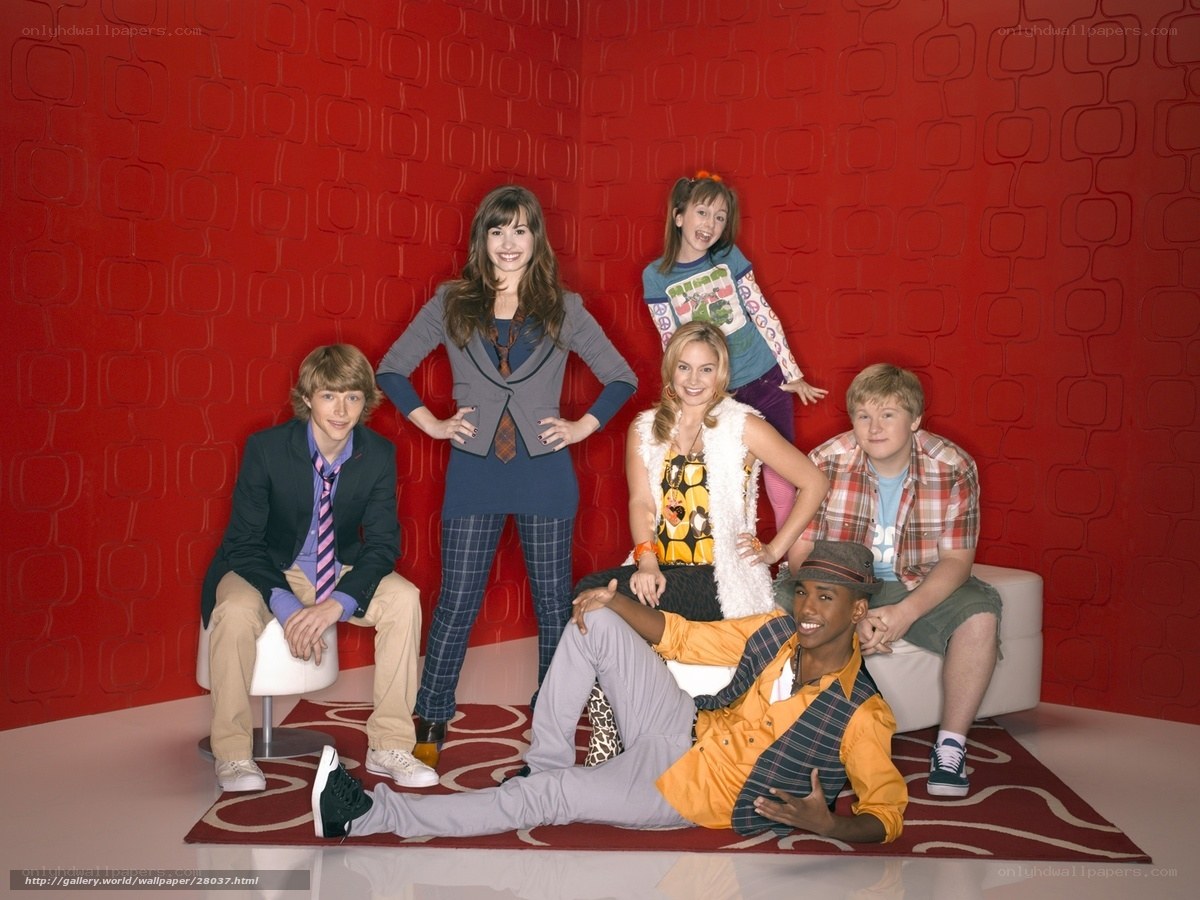 teen cast on red set