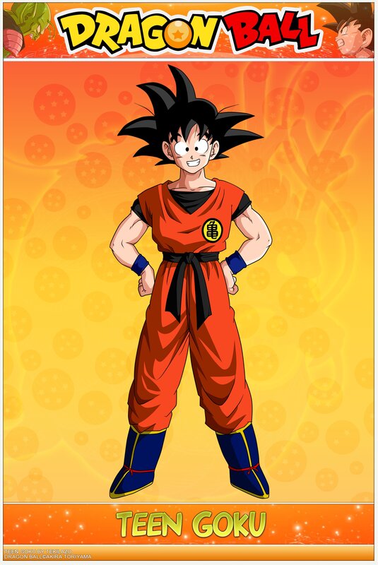 Teen Goku from Dragon Ball