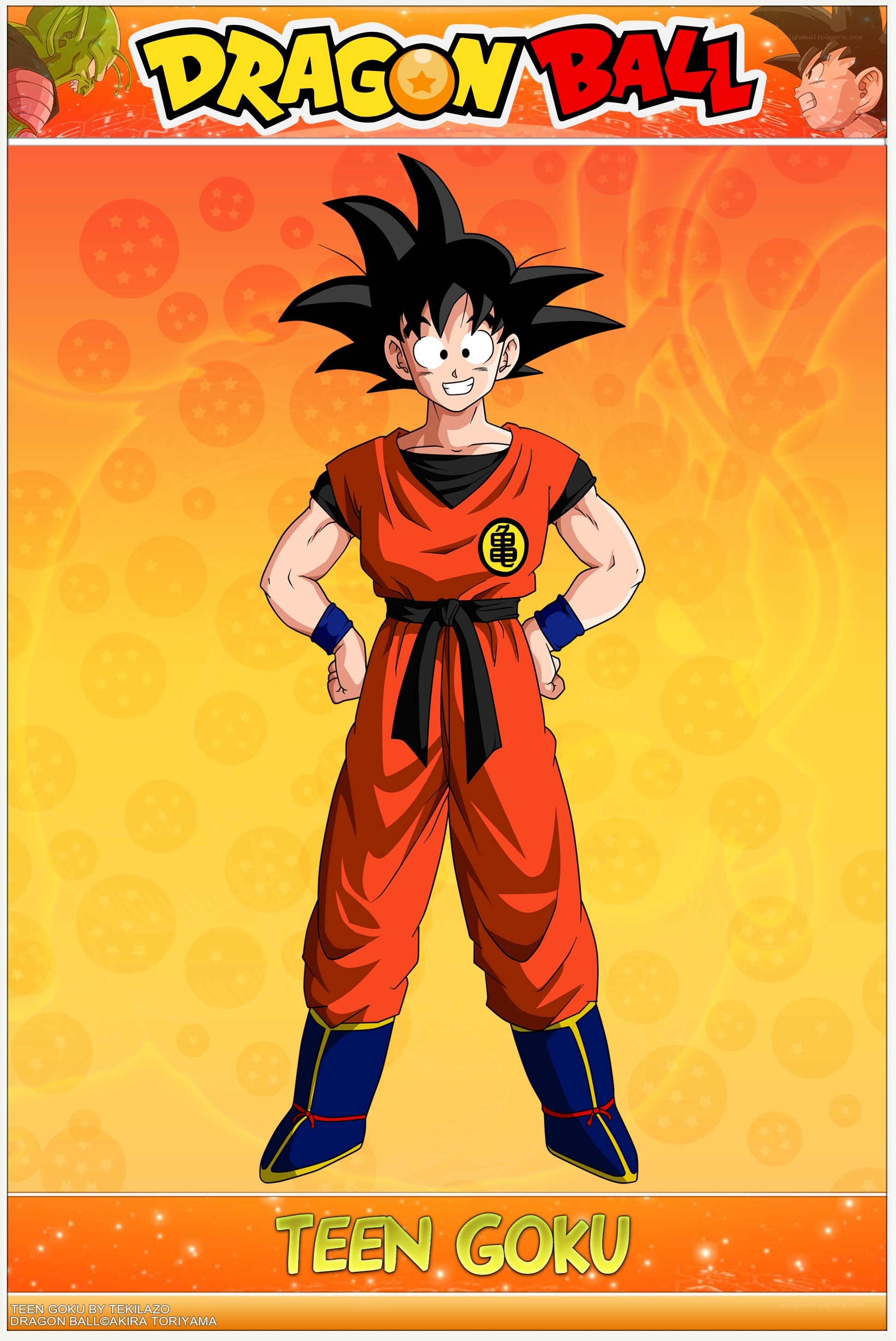 Teen Goku from Dragon Ball