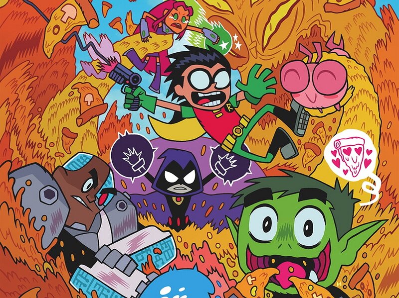 Teen Titans Characters — Orange