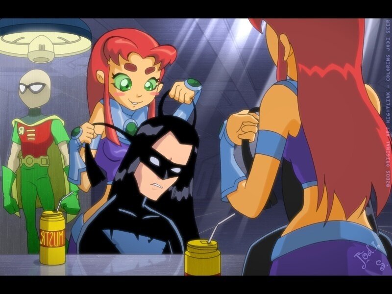 Teen Titans Characters — Purple