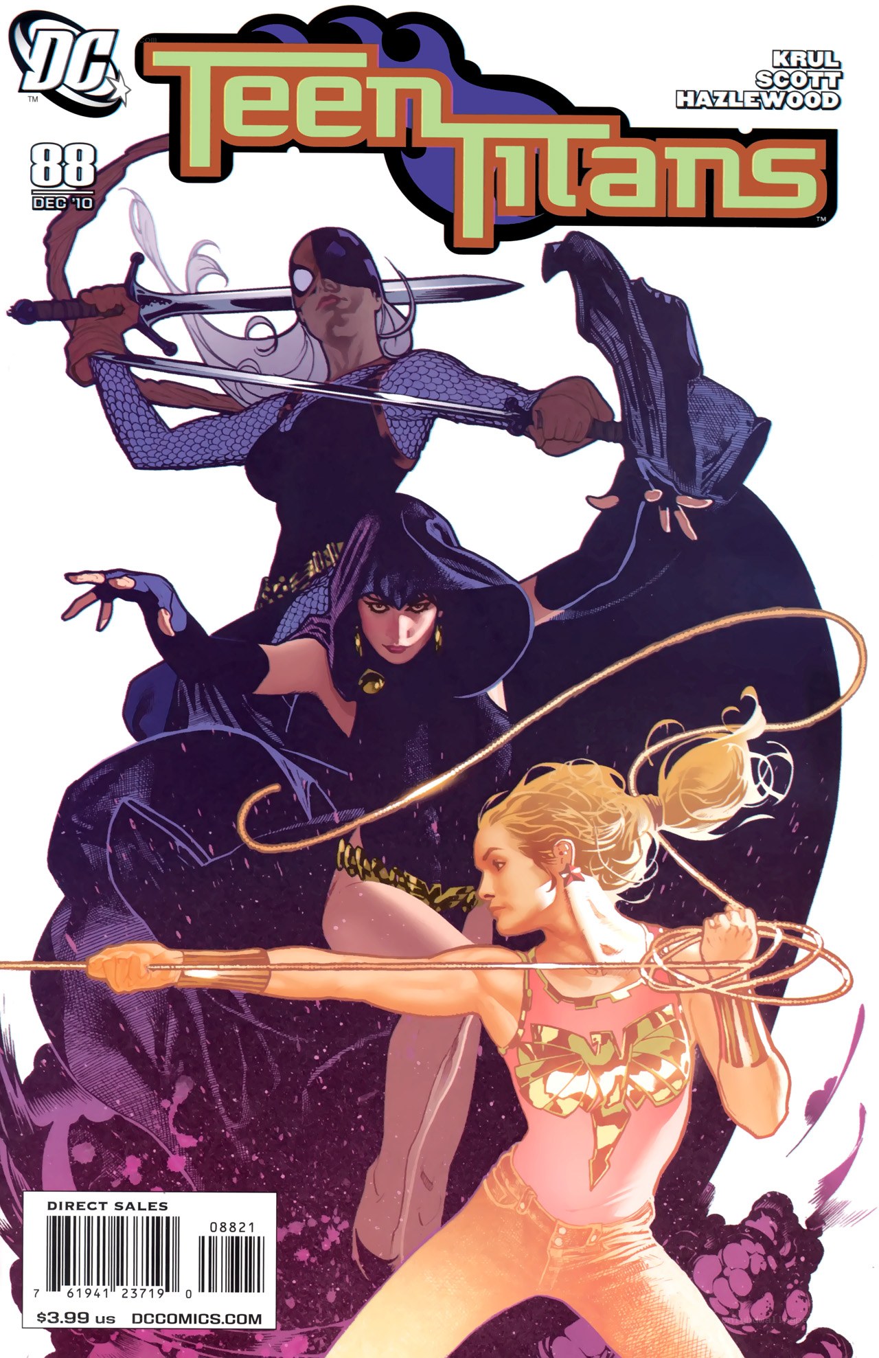 Teen Titans comic cover