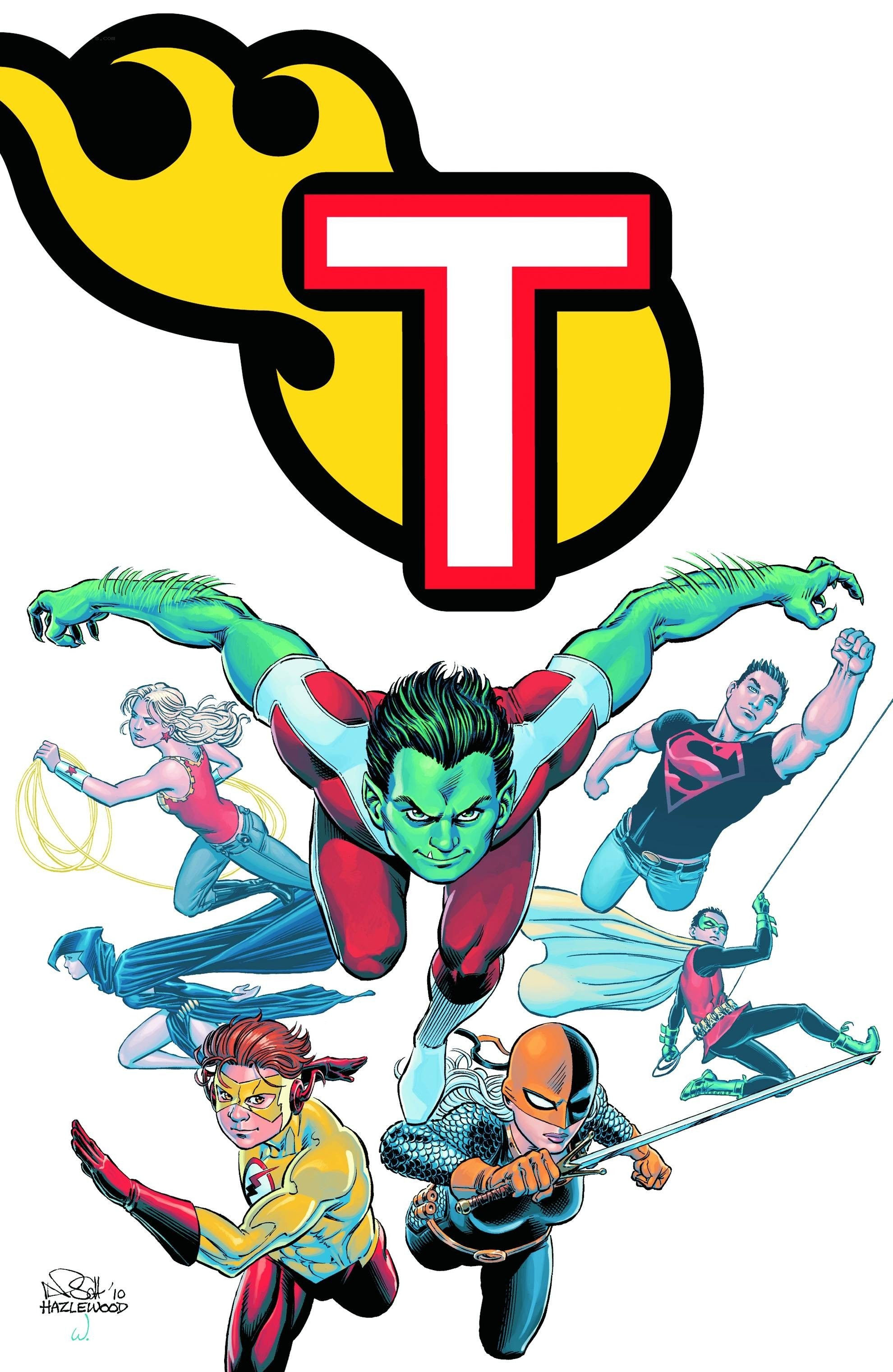 Teen Titans comic cover