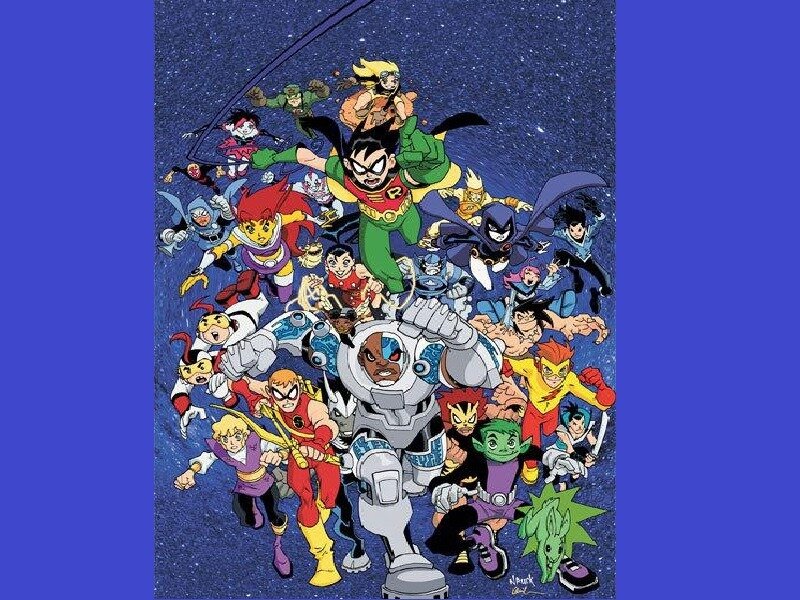 Teen Titans Group — Blue