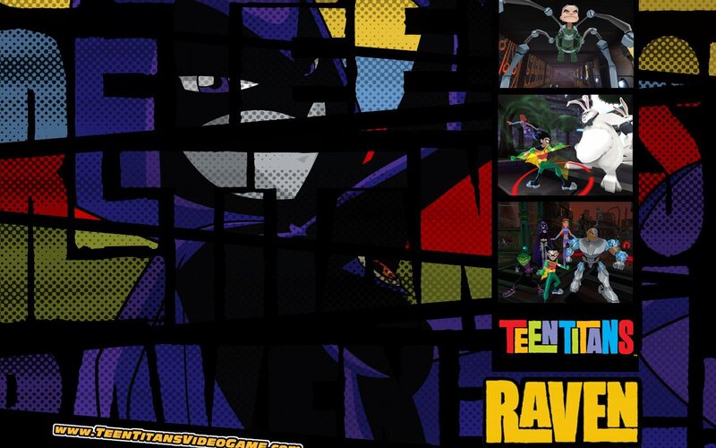 Teen Titans Raven promotional art