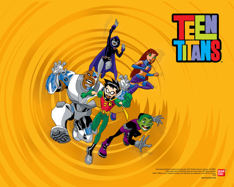 Teen Titans team artwork