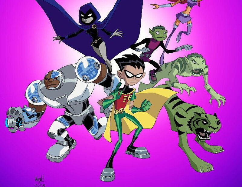 Teen Titans team portrait