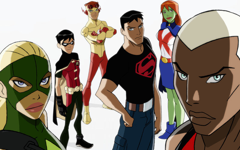 Teen Titans team portrait